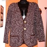 Dél-Tiroli barna cirmos kötött női kabátka XL Újszerű! fotó