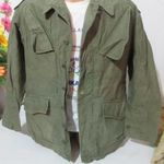Minőségi L-XL-s erős vászon, vadász zöld, dzseki., kabát, fotó