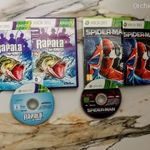 Xbox 360 EXTRA RITKA Spiderman Shattered Dimension és Rapala horgász játék LEGJOBB ÁRON!! fotó