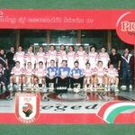 Kártyanaptár, PICK Szeged, férfi kézilabda csapat, szalámigyár, 1997 , A, fotó