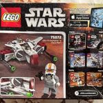 75072 LEGO® Star Wars™ - ARC-170 Starfighter (+klónpilóta) (Microfighters 2. széria) - Új fotó