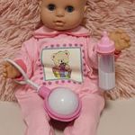 Ölelős csecsemő baba varázscumisüveggel 40 cm fotó