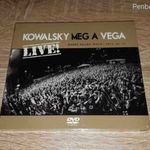 KOWALSKY MEG A VEGA - Live! DVD (2015) új, fóliás fotó