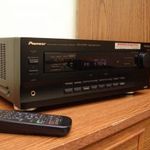 Pioneer VSX-409RDS Hatalmas RDS rádió erősítő receiver távirányítóval 220W Dolby fotó