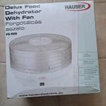 Hauser FD-520 / FD 520 - aszalógép - 250 W - 5 tálcás - forgótálcás fotó