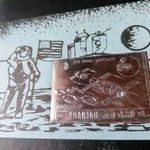 bélyeg különlegesség - SHARJAH APOLLO 17 SILVER - UNC - Egyesült arab emírség - ezüst fotó
