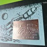 bélyeg különlegesség - SHARJAH APOLLO_SOYUZ SILVER - UNC - Egyesült arab emírség - ezüst fotó