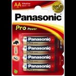 Panasonic 1.5V Alkáli AA ceruza elem Pro power (4db / csomag) (LR6PPG/4BP) (LR6PPG/4BP) fotó