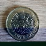 United Kingdom 1 pound, 2016 Elizabeth II fotó