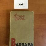 6A Franz Werfel - Barbara 1933. fotó