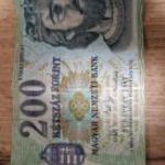 200 forintos bankjegy 2007-es évjárat fotó