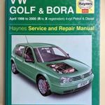 Volkswagen Golf és Bora javítási könyv (1998-2000) Haynes fotó