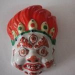 Porcelán maszk-fali dísz fotó