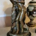 Nimfa és Faun - bronz szobor műalkotás fotó