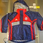 (96.) Adidas FC Bayern München 140-es vékony/esőkabát. Használt! 1998-1999 fotó