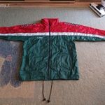 HUMMEL széldzseki XL piros-fehér-zöld RETRO fotó