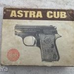 Astra Cub pisztoly gyári doboz fotó
