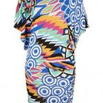 Új gyönyörű színekkel mandala mintás szuper molett női strandruha 48/50 fotó