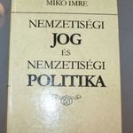 Mikó Imre: Nemzetiségi jog és nemzetiségi politika, v7023 fotó