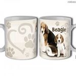 Bögre B386 Beagle kutya - Állatos bögre fotó