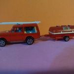 Régi majorette Land Rover Fire és Trailer =94= fotó