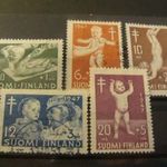 Finnország pecsételt sor 1949 kat.ár 5 euro fotó