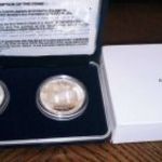 SAN MARINO ezüst 5 és 10 EURO emlékérmék Díszdobozban fotó