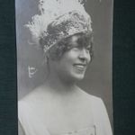 Képeslap, film, mozi, színház, Bogár Gizi Magyar színésznő, 1910-20 fotó
