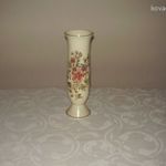Zsolnay porcelán váza 26 cm magas kerámia virágos mintával fotó