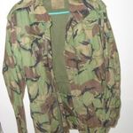 eredeti angol brit ejtőernyős katonai terepszínű kabát dzseki parka télikabát egyenruha smock fotó