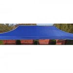 3x6 UV állóbb kék tetőponyva kerti pavilonhoz rendezvény piaci sátorhoz fotó