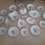 6 személyes Herendi Rothschild mintás porcelán étkészlet, készlet fotó