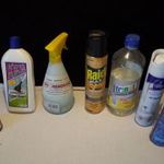vegyes kémiai szerek (tisztítószer, illatosítók, stb) fotó
