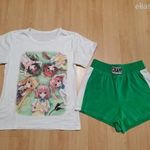 Anime girl póló+rövidnadrág 152 fotó