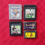 Smurfs, Tiger Woods, Golf Waverace Rayman 3 Curious George (Nintendo Game Boy) gameboy color advance fotó
