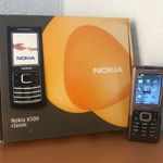 Nokia 6500 Classic, Bronze , LEGENDÁS, RITKA Mobiltelefon, DOBOZÁBAN, Eredeti, Összes Gyári tartozékkal fotó
