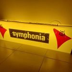 Symphonia világító reklámtábla ( 100 cm a hossza ) fotó