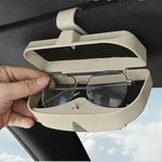 Autós napellenzőre szerelhető napszemüveg/szemüveg tartó fotó