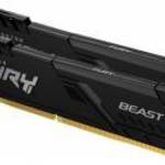 Ram DDR4 Kingston Fury Beast 32GB/3200Mhz CL16 Kit (2x16GB) KF432C16BBK2/32 fotó
