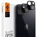 Spigen Glas TR Optik hátsó kameravédő borító - Apple iPhone 13/13 Mini - fekete fotó
