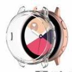 SAMSUNG Galaxy Watch Active2 40mm, Okosóra szilikontok, Átlátszó - ACCMOBILE fotó