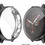 SAMSUNG Galaxy Watch Active2 40mm, Okosóra szilikon védőtok, előlapvédős, Fekete - ACCMOBILE fotó
