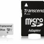 Transcend USD300S microSDXC 64GB CL10 UHS-I 95MB/S memóriakártya fotó