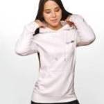 PRO Hoodie fehér női pulóver - (XL) - GymBeam fotó