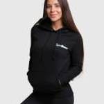 PRO Hoodie fekete női pulóver - (XL) - GymBeam fotó