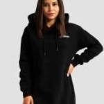 Limitless Longline női kapucnis pulóver fekete - (L) - GymBeam fotó