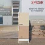 Öltözőszekrény, értékmegőrző - 2 ajtós, színes - használt irodabútor fotó
