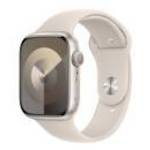 Apple Watch Series 9 GPS 45 mm csillagfény alumíniumtok - csillagfény sportszíj - S/M fotó