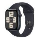 Apple Watch SE (2023) GPS 44mm fekete alumíniumtok - fekete sportszíj - M/L fotó
