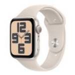 Apple Watch SE (2023) GPS 40mm csillagfény alumíniumtok - csillagfény sportszíj - M/L fotó